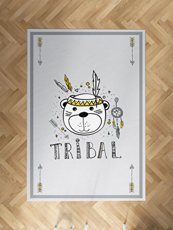 MEKTA HOME BEBEK VE ÇOCUK ODASI Tribal Desenli Halı