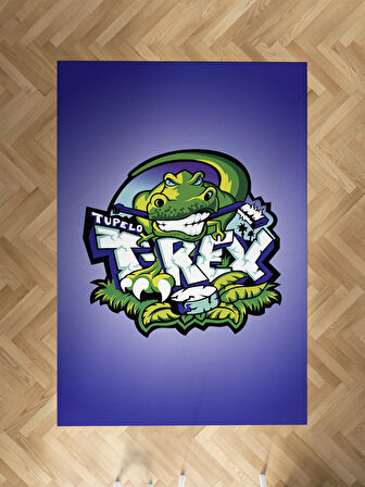 MEKTA HOME BEBEK VE ÇOCUK ODASI T-Rex Desenli Halı
