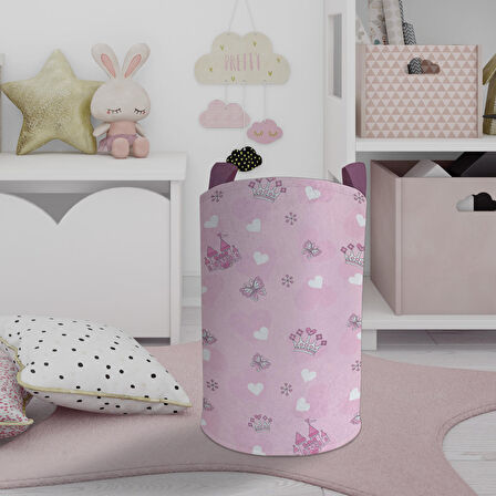 MEKTA HOME BEBEK VE ÇOCUK ODASI Sesekli Kelebek Desenli Oyuncak Sepeti