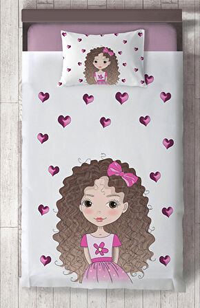 MEKTA HOME BEBEK VE ÇOCUK ODASI Kız ve Erkek Çocuk Desenli Yatak Örtüsü