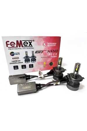FORD TRANSİT CONNECT XNENON H4 2003/2005 MODEL ARASI UYUMLU FEMEX GT NANO PLUS