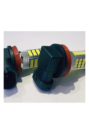 FEMEX Sis Led Ampul H8/11 2835 Chip 9W Led Ampul Beyaz 66smd Mercekli Ultra Parlak 6000K