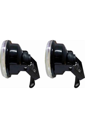 Sis Farı Seti Üniversal 90mm 2 Adet + H3 Ampül (Beyaz)