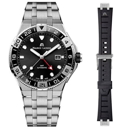 Maurice Lacroix ML-AI6158SS00F330-A Erkek Kol Saati ve Yedek Kordon