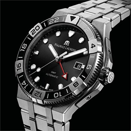 Maurice Lacroix ML-AI6158SS00F330-A Erkek Kol Saati ve Yedek Kordon