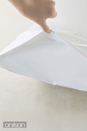 2'li Beyaz Yastık Kılıfı – 50x70 Cm, %100 Pamuk, 83tel