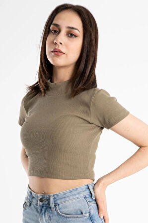 Kadın Yarım Balıkçı Kaşkorse Kısa Kollu Mahsul Ceket Body