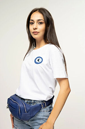 Kroşe Örgü Detaylı T-shirt