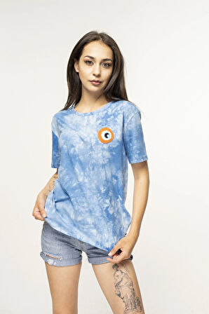 Kroşe Örgü Detaylı T-shirt