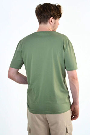 Unisex Düz %100 Pamuk Bisiklet Yaka Basic Tişört