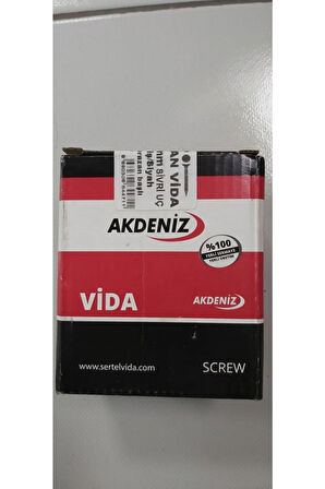 Alçıpan Vida 3.5x25 Mm Sivri Uç 1000 Adet