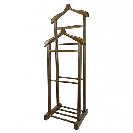 Melada Mobilya Gürgen Çift Tepeli Dilsiz Uşak Cilalı Ceviz Double