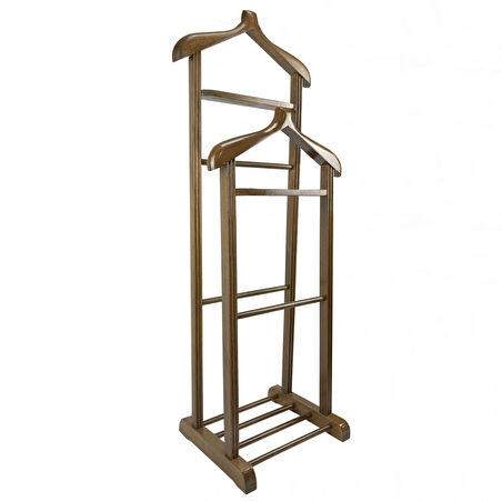 Melada Mobilya Gürgen Çift Tepeli Dilsiz Uşak Cilalı Ceviz Double