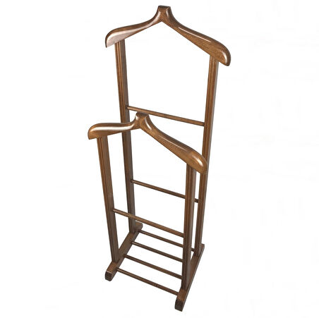 Melada Mobilya Gürgen Çift Tepeli Dilsiz Uşak Cilalı Ceviz Basic