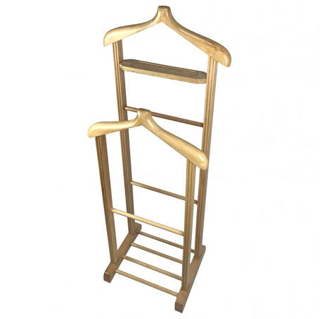 Melada Mobilya Gürgen Çift Tepeli Dilsiz Uşak Ham Cilalı