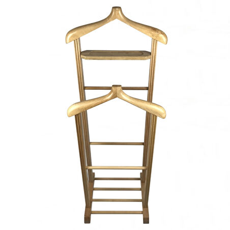 Melada Mobilya Gürgen Çift Tepeli Dilsiz Uşak Ham Cilalı