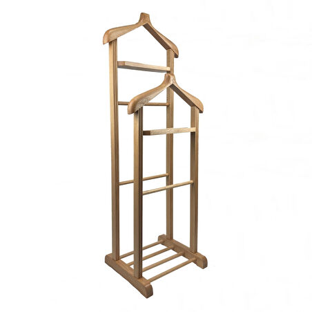 Melada Mobilya Gürgen Çift Tepeli Dilsiz Uşak Ham Cilalı Double