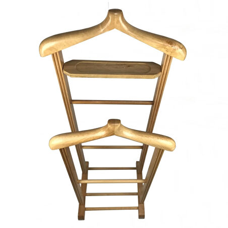 Melada Mobilya Gürgen Çift Tepeli Dilsiz Uşak Ham Cilalı  125 cm