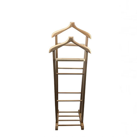 Melada Mobilya Gürgen Çift Tepeli Dilsiz Uşak Ham Cilalı  135 cm