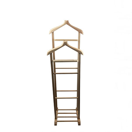 Melada Mobilya Gürgen 145 cm Çift Tepeli Dilsiz Uşak Ham Cilalı