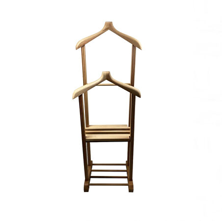 Melada Mobilya Gürgen Çift Tepe Dilsiz Uşak Ham Cilalı Basic Sehpalı