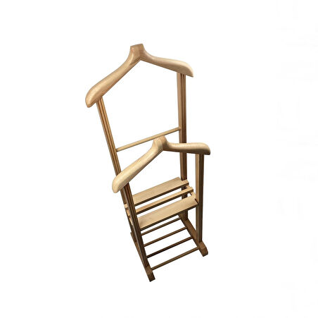 Melada Mobilya Gürgen Çift Tepe Dilsiz Uşak Ham Cilalı Basic Sehpalı