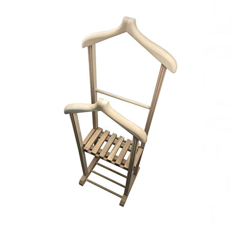 Melada Mobilya Gürgen Çift Tepeli Dilsiz Uşak Ham Basic Sehpalı