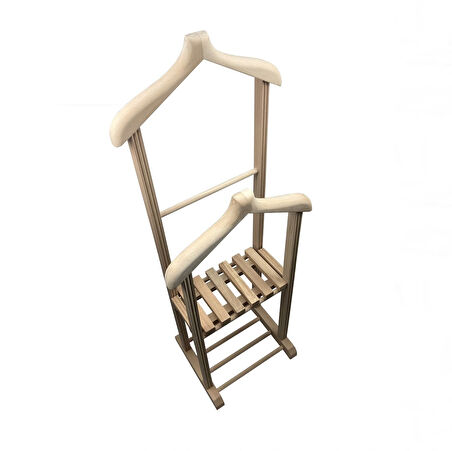 Melada Mobilya Gürgen Çift Tepeli Dilsiz Uşak Ham Basic Sehpalı