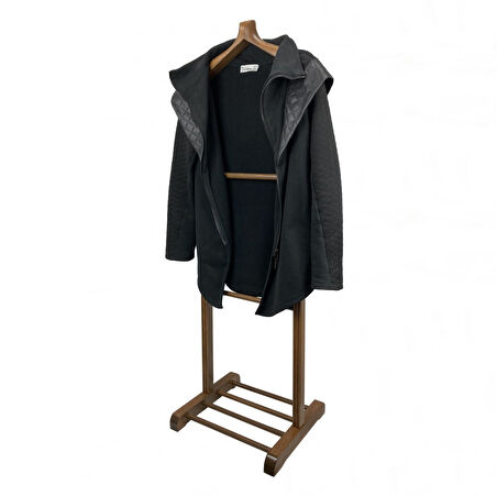 Melada Mobilya Gürgen Tekli Dilsiz Uşak Cilalı Ceviz Basic