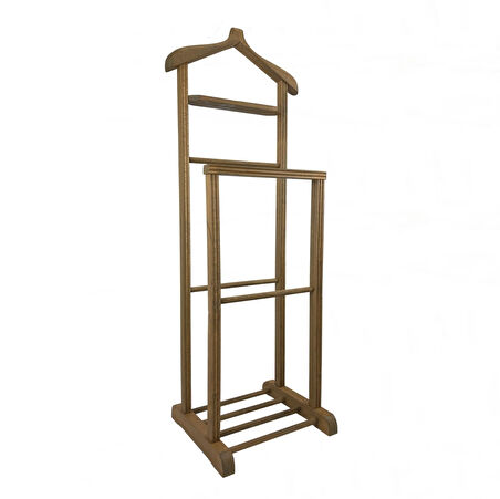 Melada Mobilya Gürgen İkili Dilsiz Uşak Ceviz