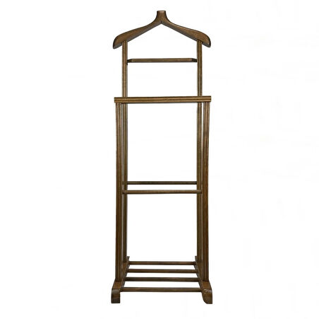 Melada Mobilya Gürgen İkili Dilsiz Uşak Cilalı Ceviz