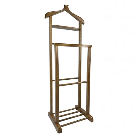 Melada Mobilya Gürgen İkili Dilsiz Uşak Cilalı Ceviz