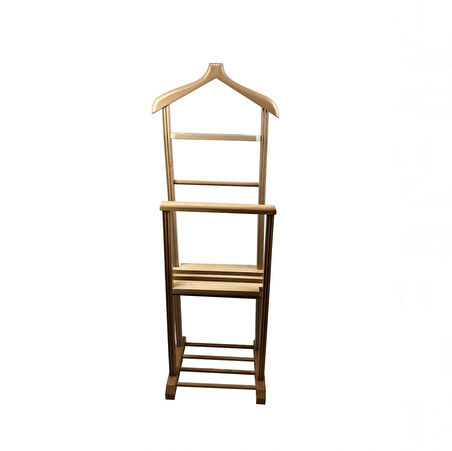 Melada Mobilya Gürgen İkili Dilsiz Uşak Ham Cilalı Sehpalı