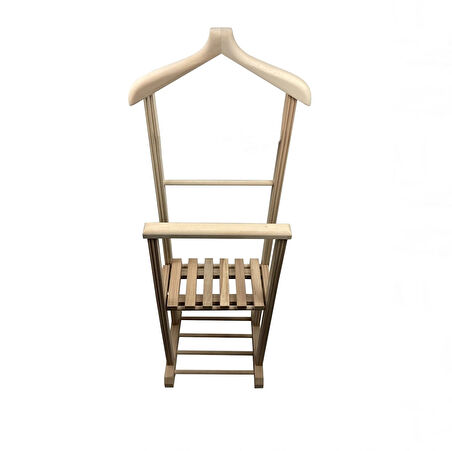 Melada Mobilya Gürgen İkili Dilsiz Uşak Ham Basic Cilalı Sehpalı