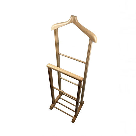 Melada Mobilya Gürgen İkili Dilsiz Uşak Ham Cilalı Basic