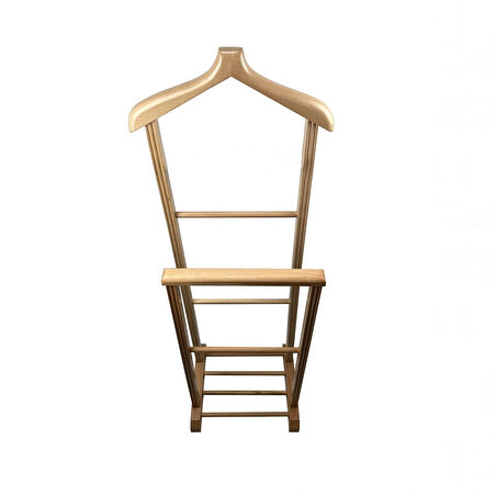 Melada Mobilya Gürgen İkili Dilsiz Uşak Ham Cilalı Basic