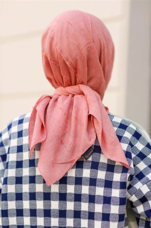 Bambu Kraş Şal Soft Pembe
