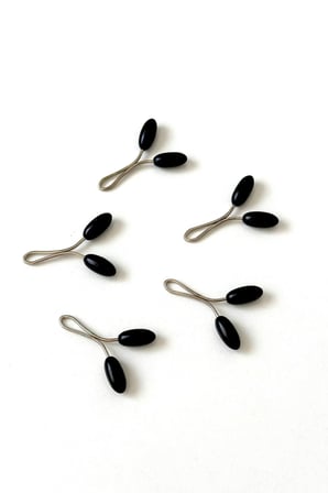 Eşarp Kıskaç, İncili Başörtüsü Kıskacı, 6x12mm 5 Adet, Eşarp ve Şal İğnesi Klipsi, İnci Eşarp Klipsi