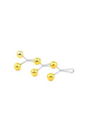 Eşarp Şal Klipsi Gold 6 Adet