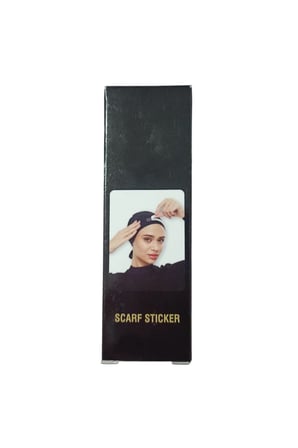 Tesettür Eşarp Şal Kaydırmaz Bant - Tutucu Sticker - Sabitleyici Stiker - Kaymaz Stiker 50 Adet