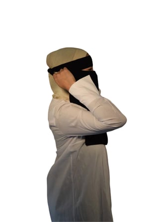 Kadın Tesettür Tek Katlı Peçe
