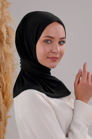 Kadın Tesettür Çıtçıtlı Şal Bone İç Başörtüsü Topuz Tokası Seti