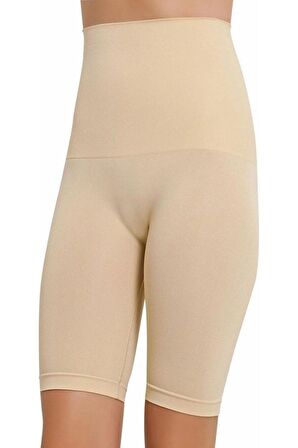 Toparlayıcı Silikonlu Uzun Göbekli Korse