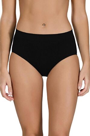 Kadın Siyah Seamless Toparlayıcı Külot 2006 3'lü