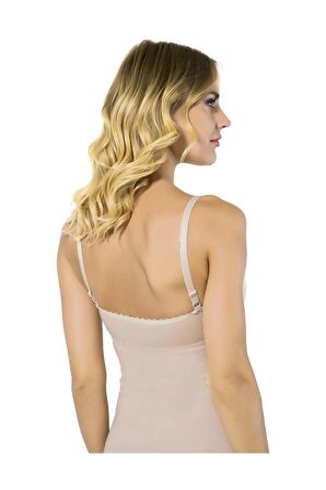 Kadın Bej Lohusa Emzirme Atleti 3050