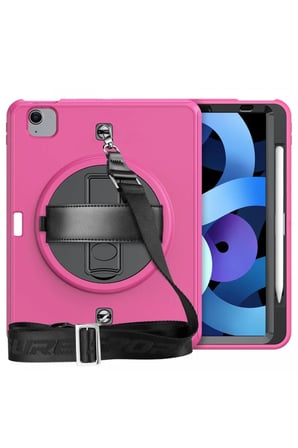 Newface Apple iPad Pro 11 (2020) Kılıf Strap-C Otterbox Tablet Kapak - Pembe