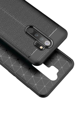 Newface Xiaomi Redmi Note 8 Pro Kılıf Auto Focus Kapak - Kırmızı