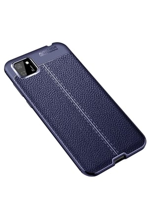 Newface Huawei Y5P Kılıf Auto Focus Kapak - Lacivert