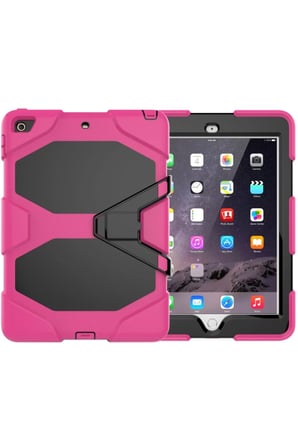 Newface Apple iPad 5 Air 9.7 Kılıf Griffin Tablet Kapak - Pembe