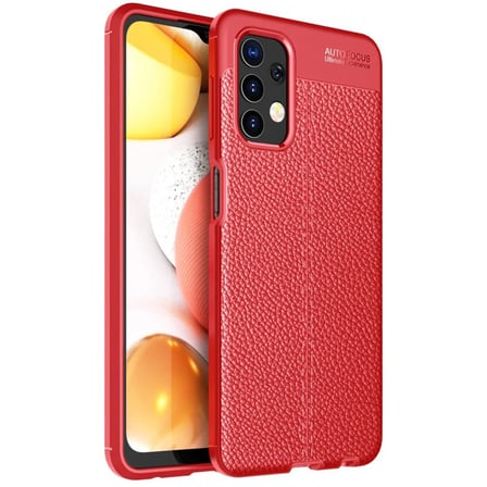 Newface Samsung Galaxy A32 Kılıf Auto Focus Kapak - Kırmızı